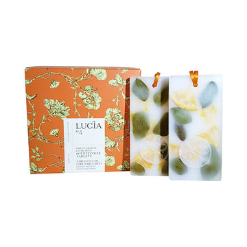Green Orange & Oak Moss Scented Wax Tablets